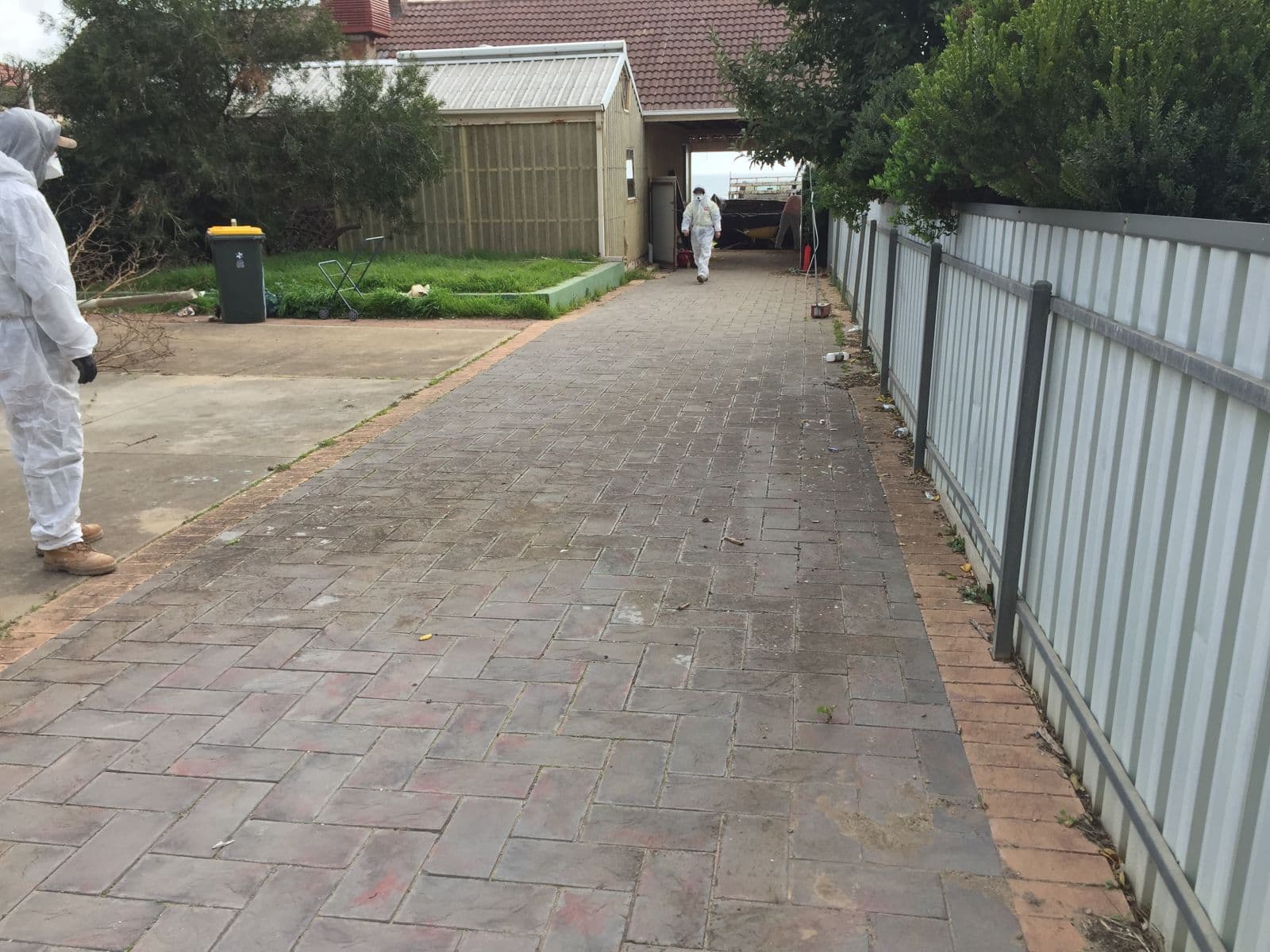 Asbestos cladding removal project