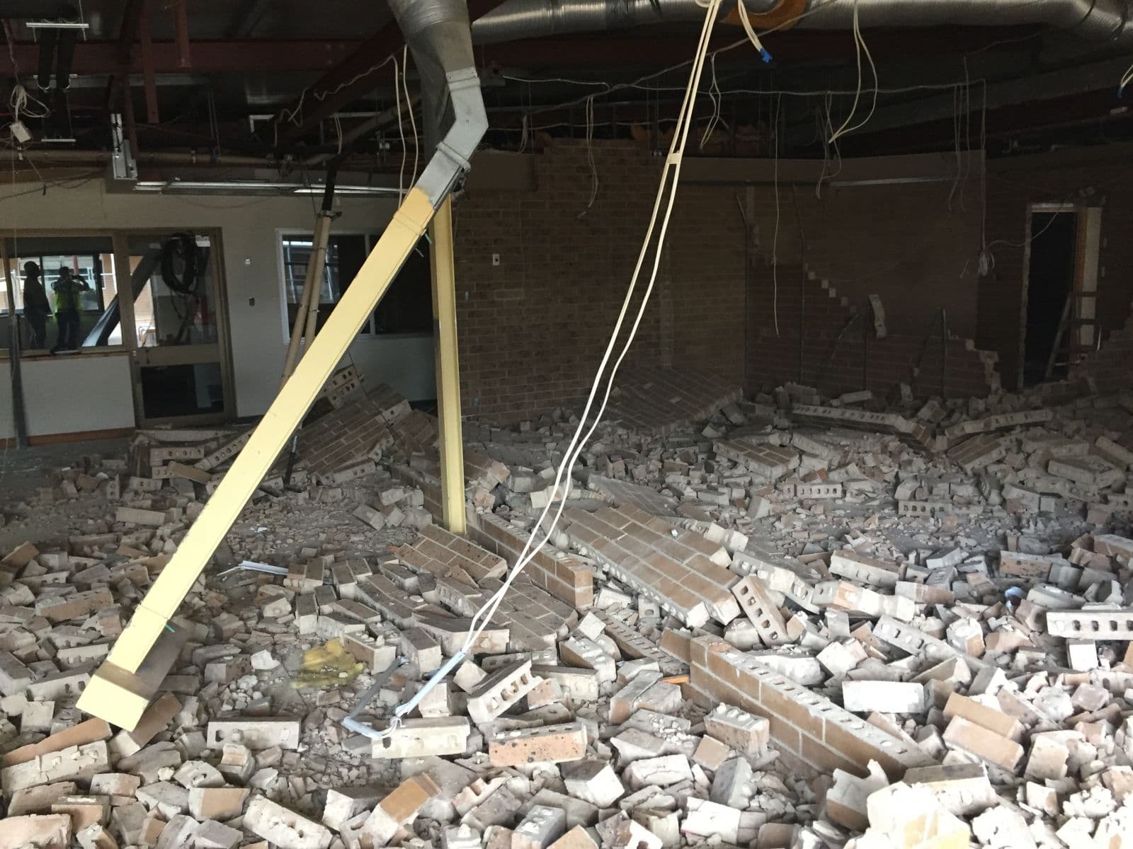 Commercial building strip-out