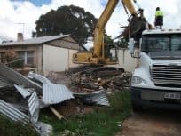 Site clearing and debris removal